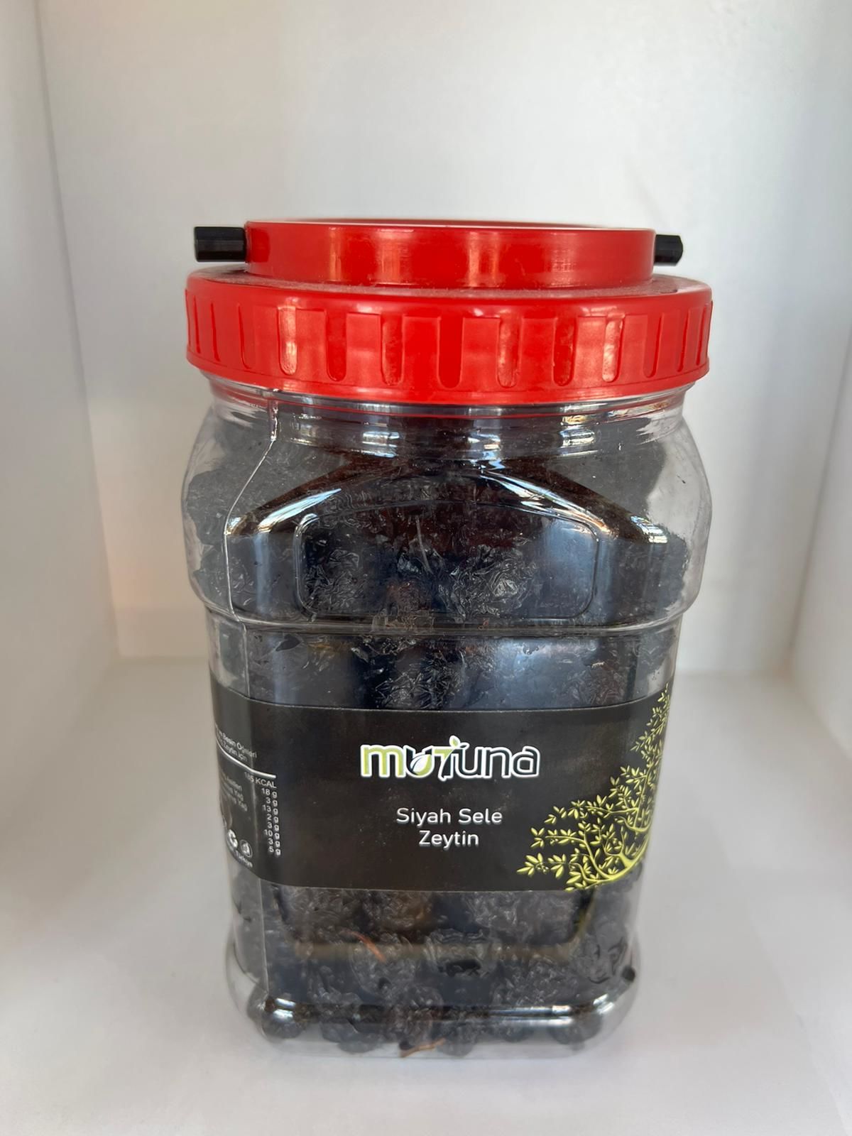 Yağlı Siyah Sele Zeytin 1 Kg